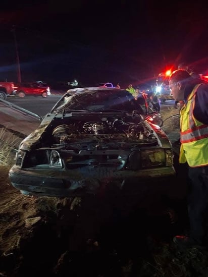 Volcadura: Los hechos se registraron el domingo por la noche