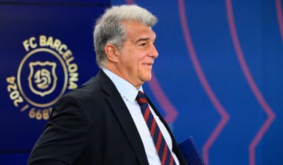 FUTBOL: Joan Laporta aseguró que el Barça no tiene problemas en lo económico y cumplen con el reglamento de la FIFA y LaLiga