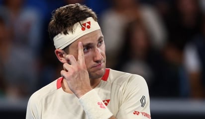 tenis: Casper Ruud fue eliminado en la segunda ronda del Australian Open y es la primera carta fuerte que queda fuera