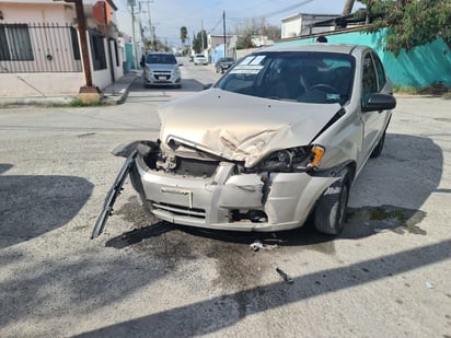 Accidente: Afortunadamente no se reportaron personas lesionadas.