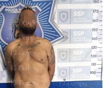 policiaca: El acusado quedó a disposición del juez calificador en turno.