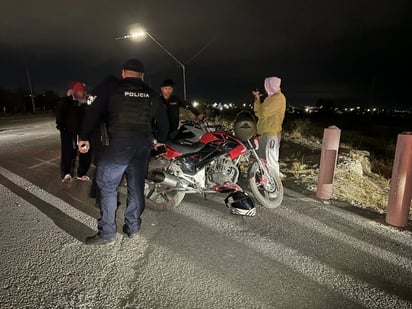 Accidente: Afortunadamente solo sufrieron lesiones menores.