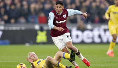 FUTBOL: El West Ham de Edson Álvarez sigue con paso irregular en la Premier League tras su derrota contra el Crystal Palace