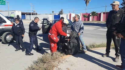 Choque: Agentes de peritaje tomaron conocimiento de inmediato.