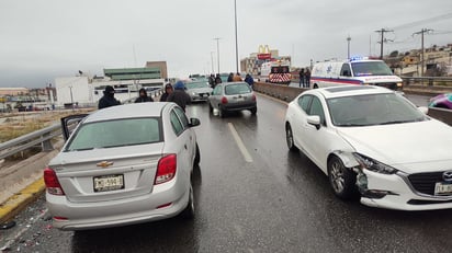 Accidente: Afortunadamente, no se reportaron persona lesionadas.