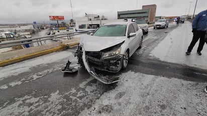 Accidente: Afortunadamente, no se reportaron persona lesionadas.