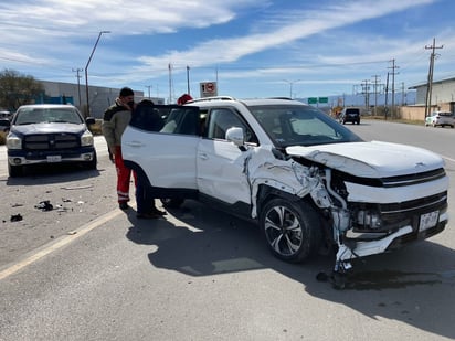 Accidente: Afortunadamente no se reportaron personas lesionadas.