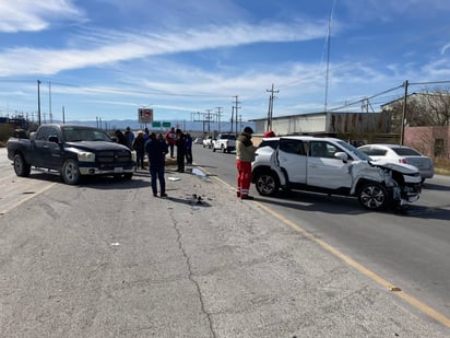 Accidente: Afortunadamente no se reportaron personas lesionadas.