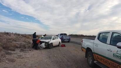 Accidente: Cuerpos de seguridad y rescate se movilizaron en su ayuda.