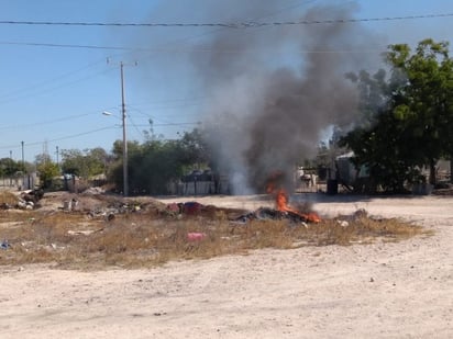 Protección Civil de Sabinas solicita a la ciudadanía no quemar basura