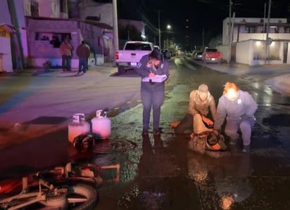 Accidente vial: El accidente ocurrió en la calle Tulum, cuando Agustina N. circulaba en sentido contrario