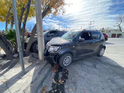 Accidente: El percance generó un breve caos vehicular en la zona.