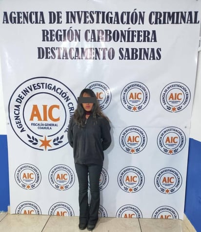 policiaca: La dama fue turnada ante las autoridades correspondientes.