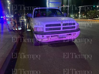 Accidente: Socorristas de GRUM se movilizaron en ayuda de la dama.