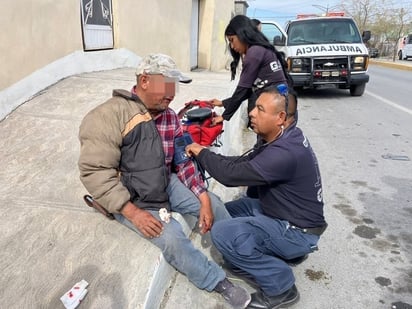 policiaca: Socorristas de GUBC acudieron en su ayuda.