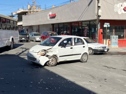 Accidente: Afortunadamente no se registraron lesionados.