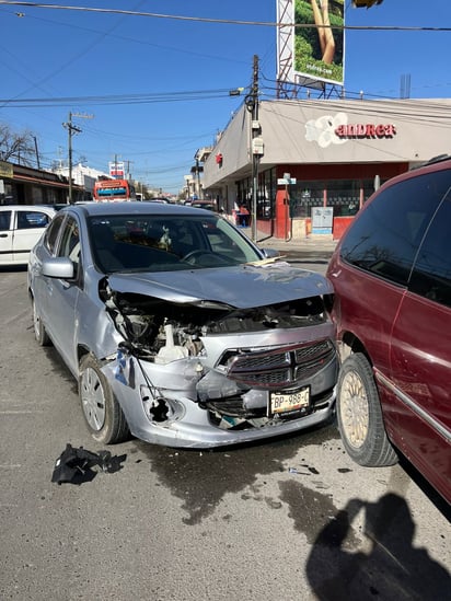 Accidente: Afortunadamente no se registraron lesionados.