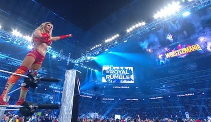 lucha: Tras más de un año ausente, Charlotte Flair se ganó una de las ovaciones más estruendosas de toda la Batalla Real