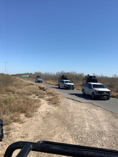 policiaca: Los límites entre los estados están siendo vigilados y patrullados por policía del estado.