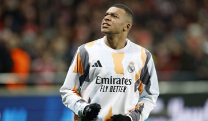 futbol: Kylian Mbappé sufre una lesión, por lo que Carlo Ancelotti decidió darle descanso en el partido ante el Leganés