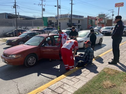 Accidente : Afortunadamente resultaron ilesos.