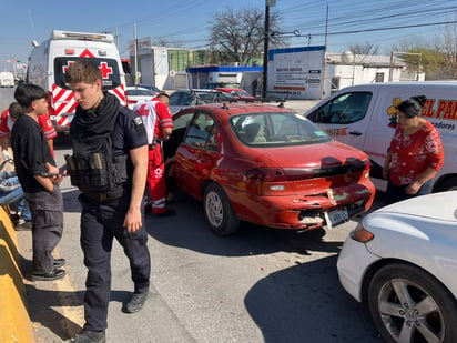 Accidente : Afortunadamente resultaron ilesos.