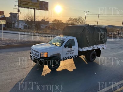 policiaca: Los elementos se desplegaron vía terrestre y aérea. 