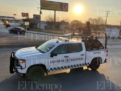 policiaca: Los elementos se desplegaron vía terrestre y aérea. 