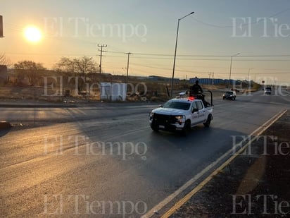 policiaca: Los elementos se desplegaron vía terrestre y aérea. 