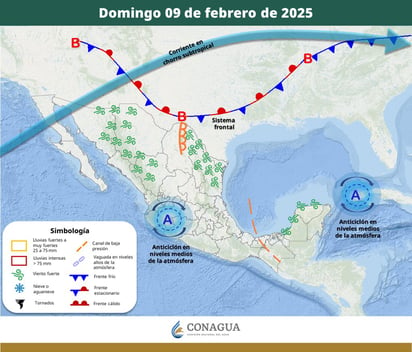 Sistema frontal generará lluvias y tolvaneras en la región Norte de Coahuila