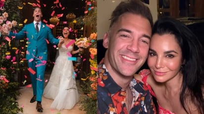 Martha Higareda se casó con Lewis Howes: Primeras fotos de su boda