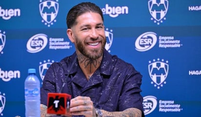 futbol: El defensa español Serbio Ramos aseguró que nunca pensó en el retiro y sabe de la exigencia del equipo de Rayados