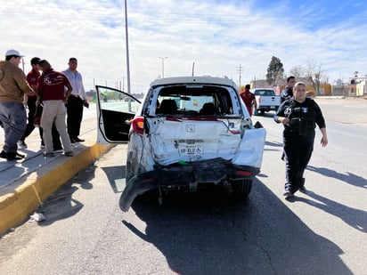 Accidente: Responsable intentó huir, pero fue detenido.