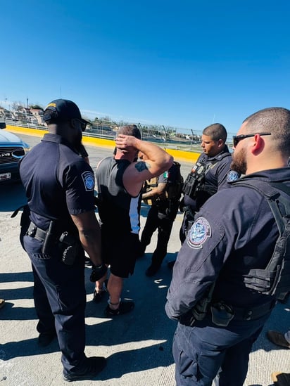 policiaca: La AIC aseguraron al acusado.