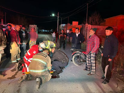 Accidente: El hecho movilizó a los cuerpos de rescate.