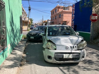 Accidente: Afortunadamente, las lesiones no fueron graves.