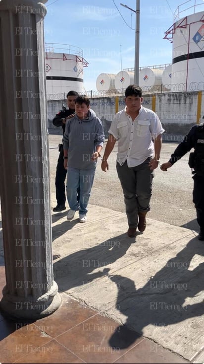 policiaca: Los menores quedaron a disposición del juez calificador en turno.