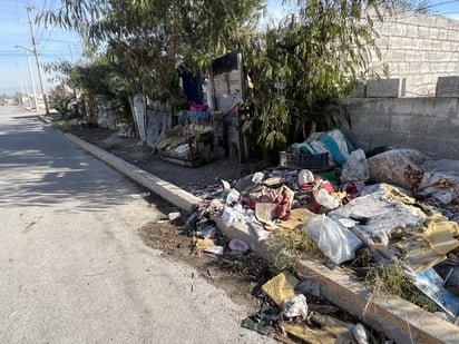 Colonias de Monclova enfrentan problema de acumulación de basura