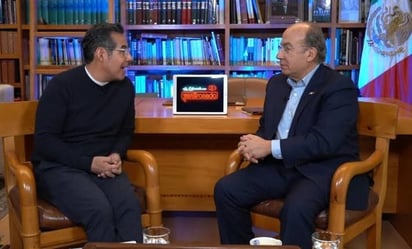 Gran mentira, que fuera alcohólico: Felipe Calderón con Yordi Rosado