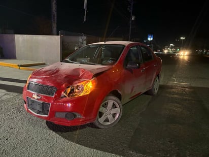 Accidente: Solo daños materiales fue el saldo del choque.