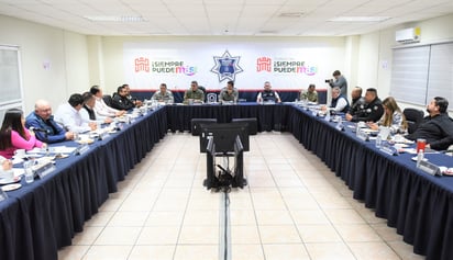 seguridad: Se acordó lo anterior,  durante la sexta reunión semanal de seguridad.