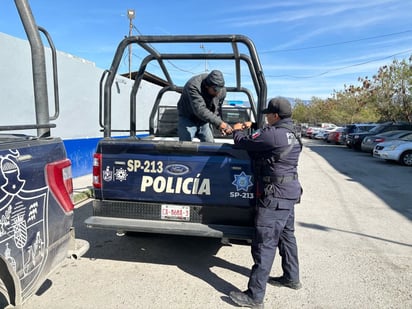 policiaca: El acusado quedó a disposición de la Fiscalía.