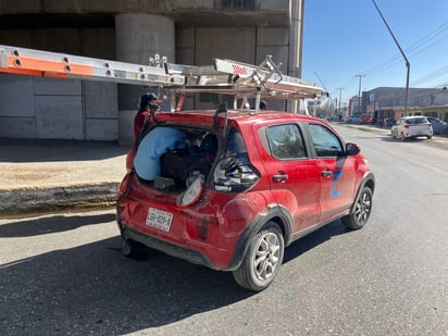 Accidente: Afortunadamente no se reportaron personas lesionadas.