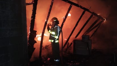 Incendio: El siniestro ocurrió en el número 1720 de la calle Teotihuacán.