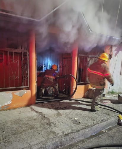 Incendio : El comandante del Heroico Cuerpo de Bomberos, Ari Antonio Hernández, informó que el lesionado se encontraba dormido.