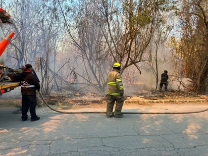 siniestro: Se presumió que el fuego pudo ser provocado. 