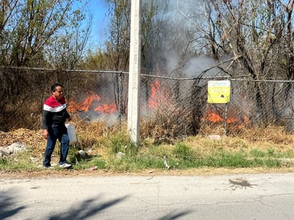 siniestro: Se presumió que el fuego pudo ser provocado. 