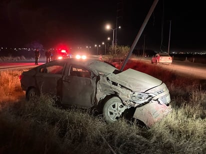 Accidente: El cafre terminó con diversas lesiones.