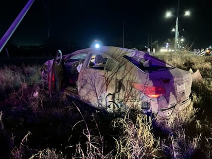 Accidente: El cafre terminó con diversas lesiones.