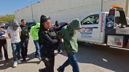 policiaca: Los acusados fueron turnados ante el Ministerio Público.